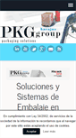 Mobile Screenshot of pkggroupspain.es